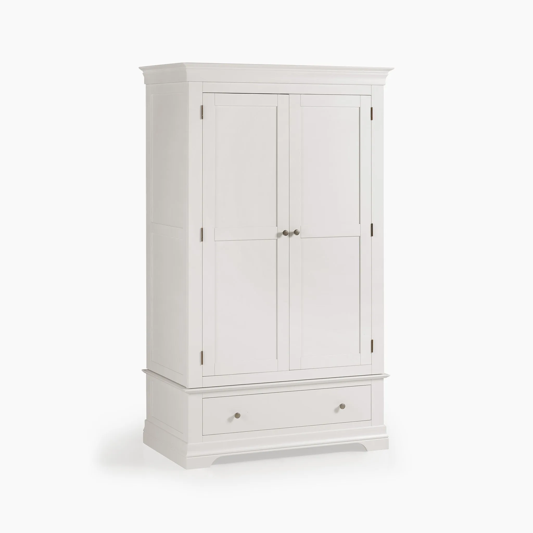 Chalbury Double Wardrobe in Warm White