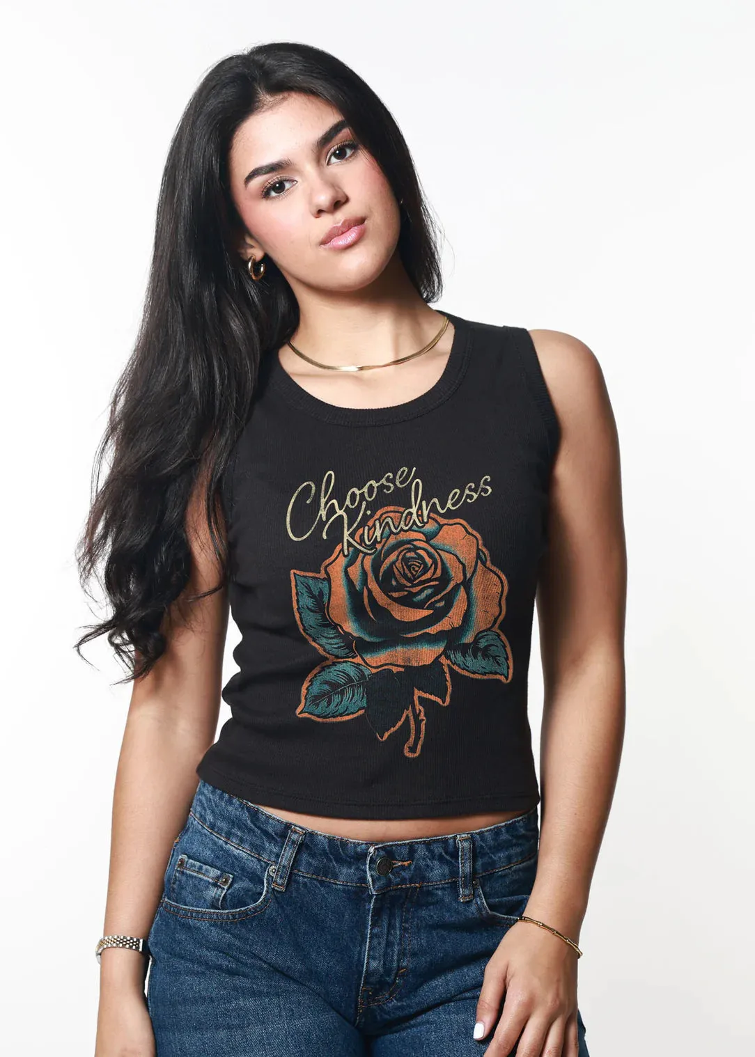 Choose Kindness Tank- Black