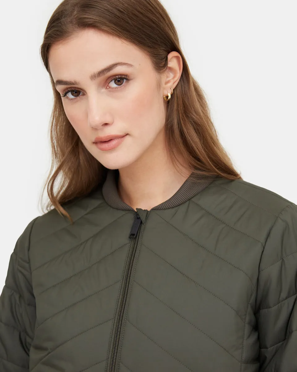 Cloud Shell Bomber Jacket