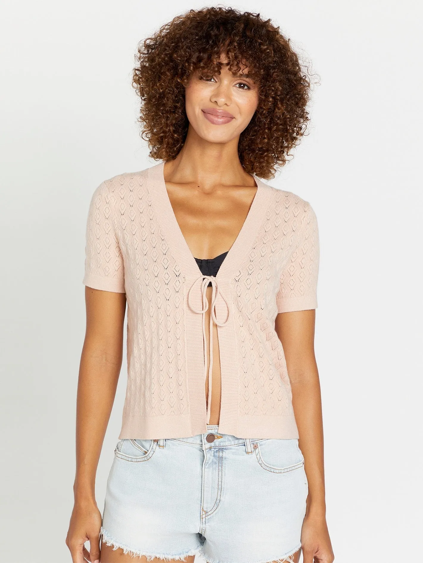 Cruz Cruise Sweater - Dusty Rose