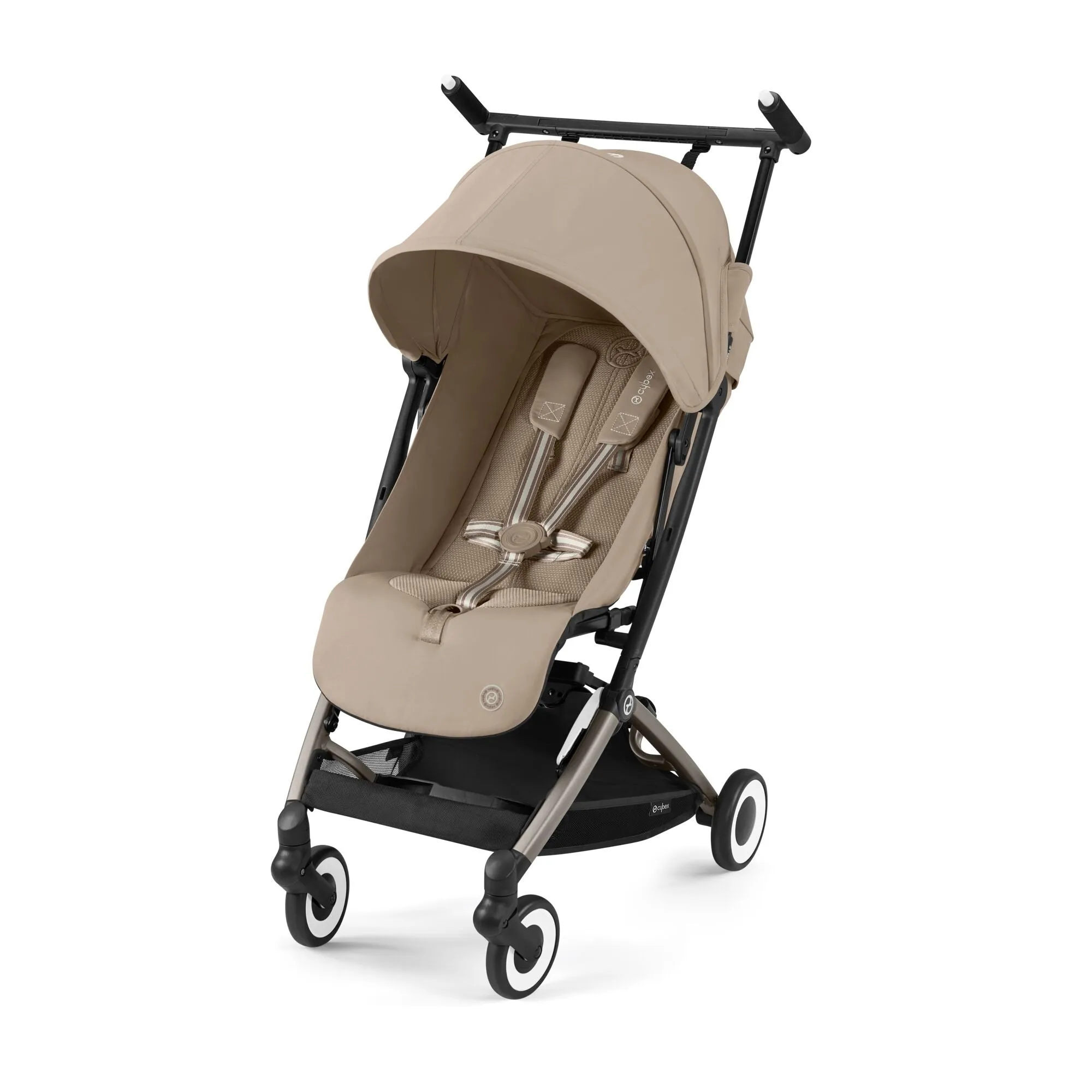 Cybex, New Libelle Ultra Compact Stroller, Almond Beige