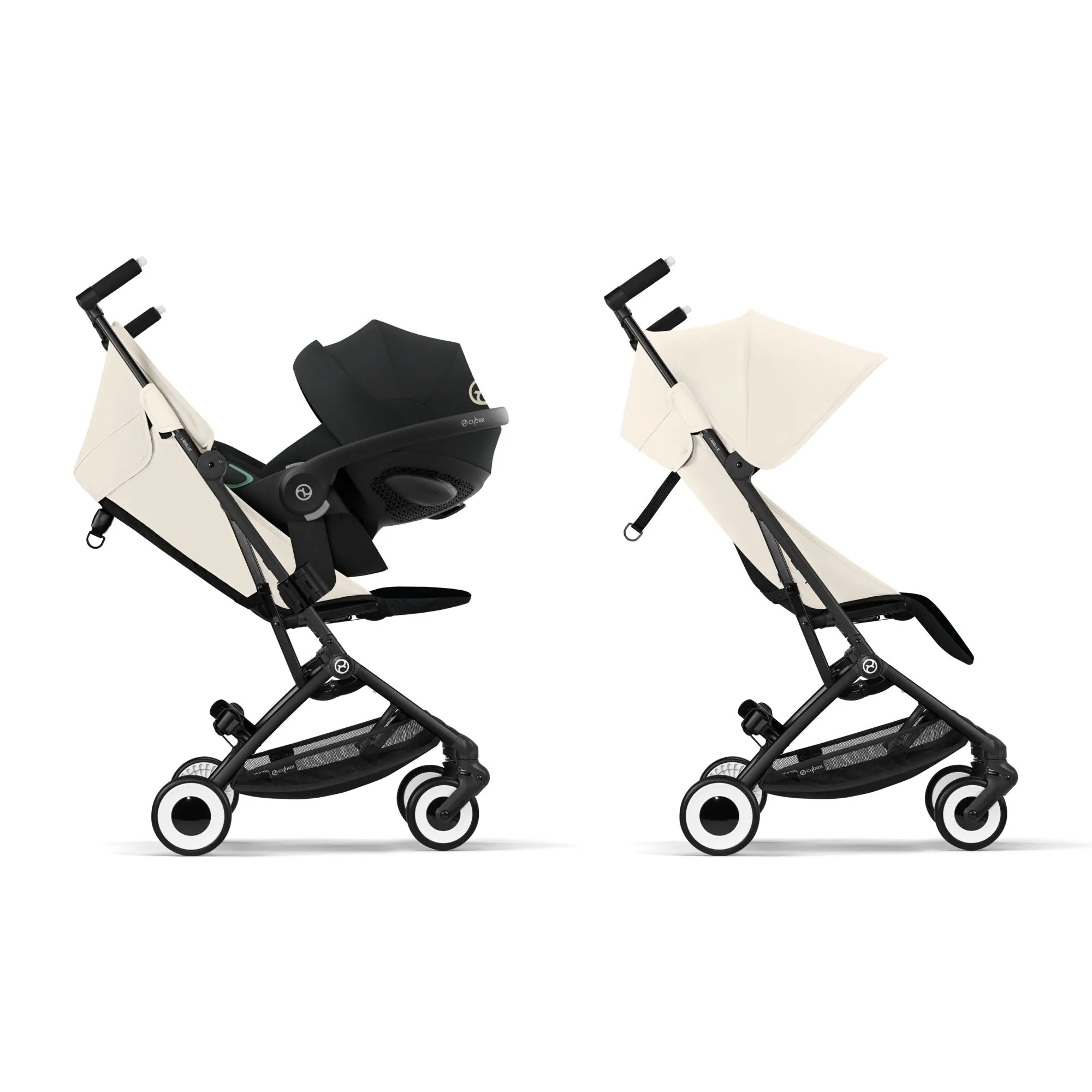 Cybex, New Libelle Ultra Compact Stroller, Canvas White