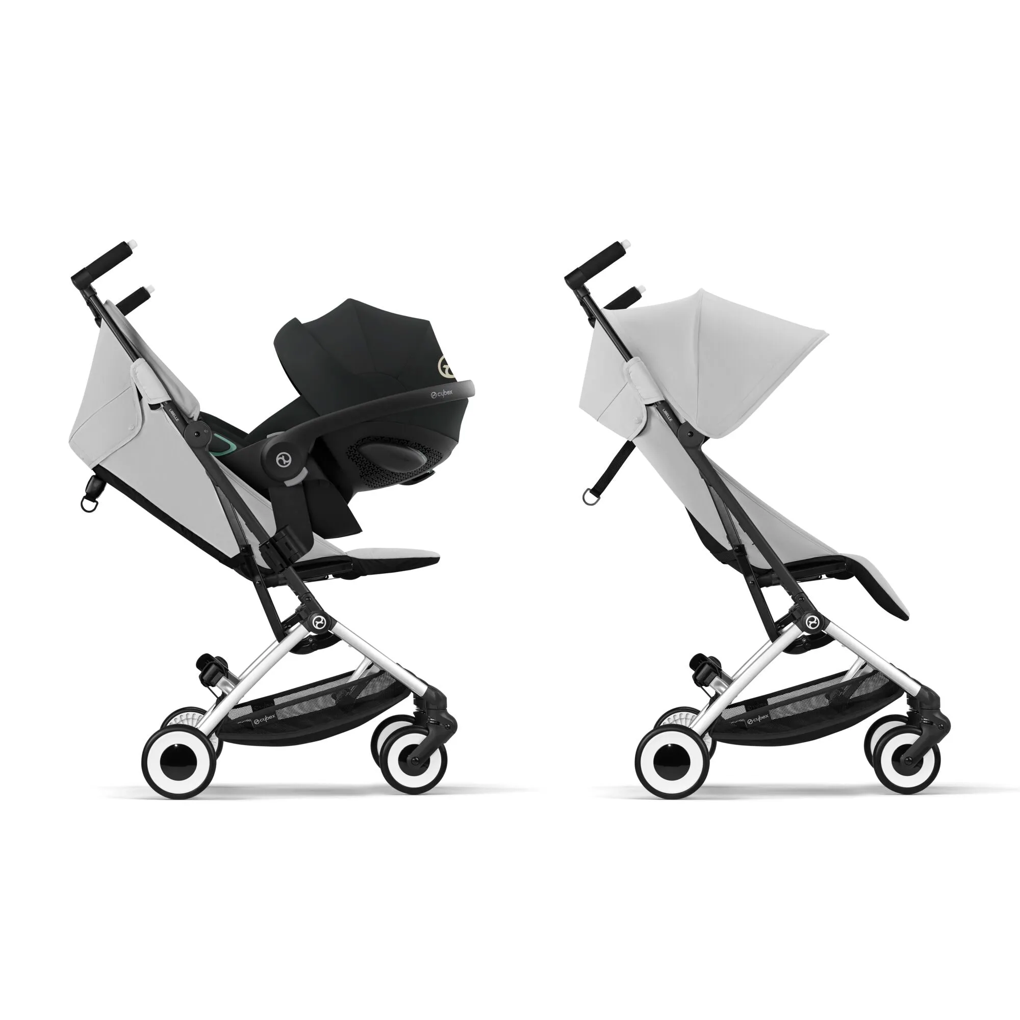 Cybex, New Libelle Ultra Compact Stroller, Fog Grey