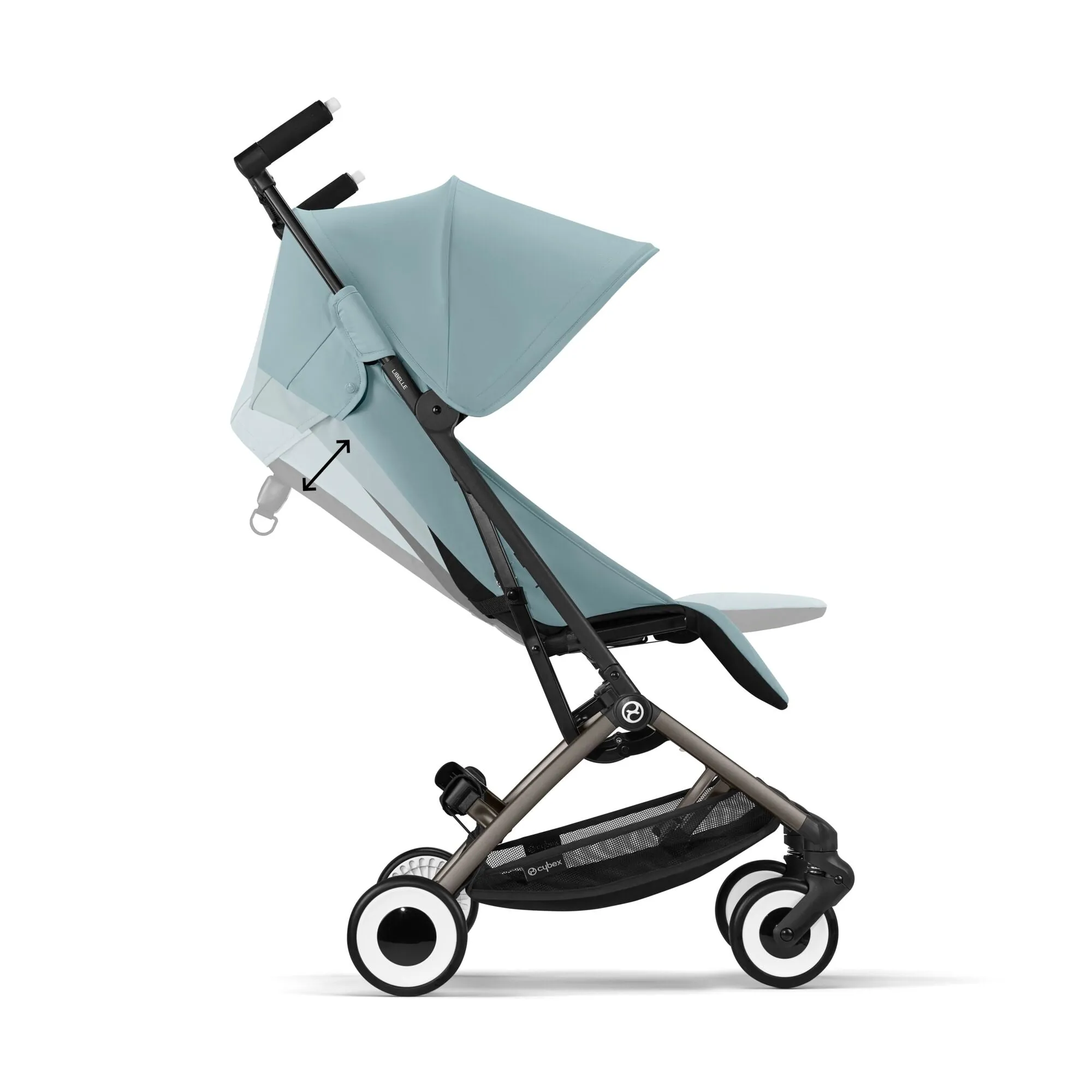 Cybex, New Libelle Ultra Compact Stroller, Stormy Blue