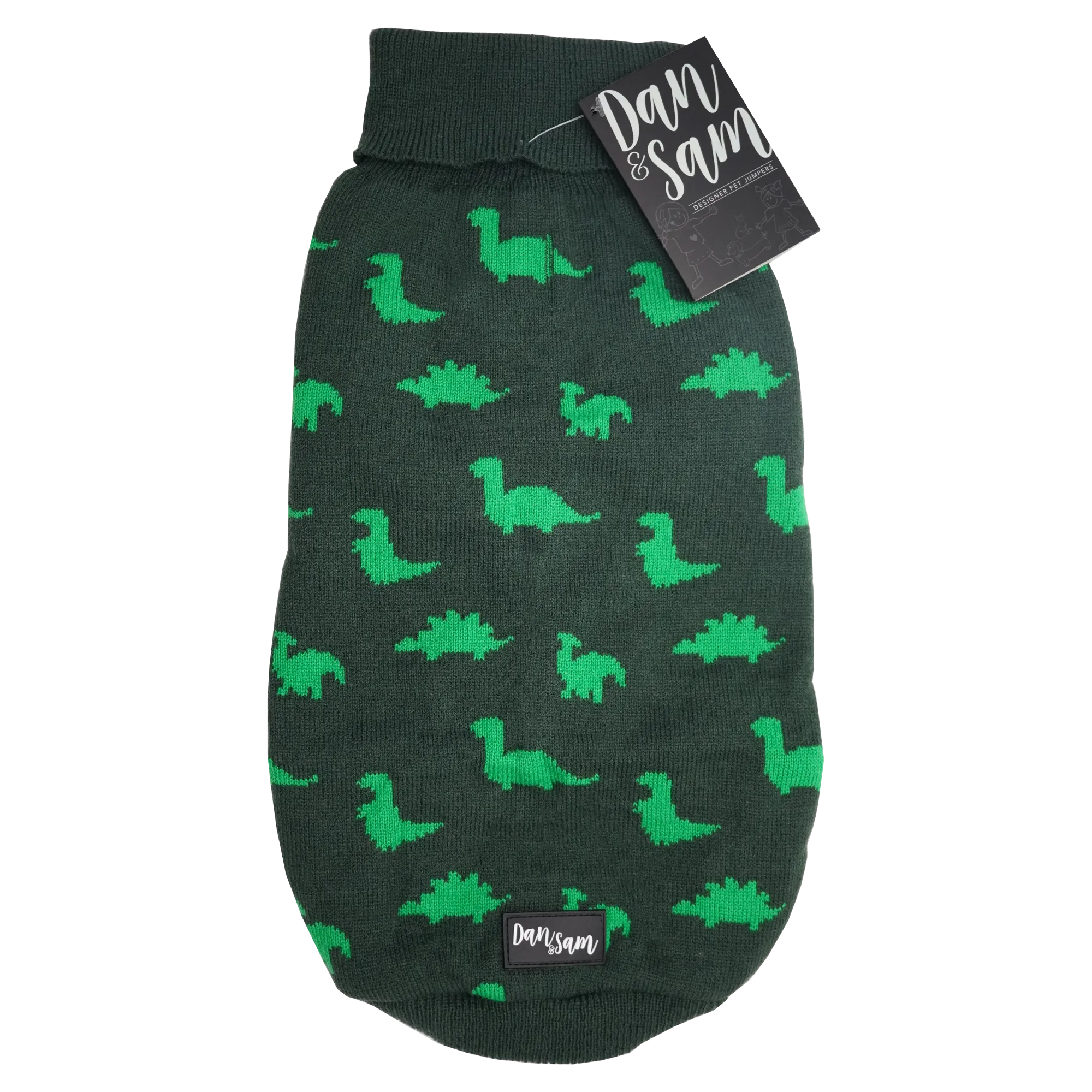 Dan & Sam - Dog Jumper (Dinosaur Land) - 40cm