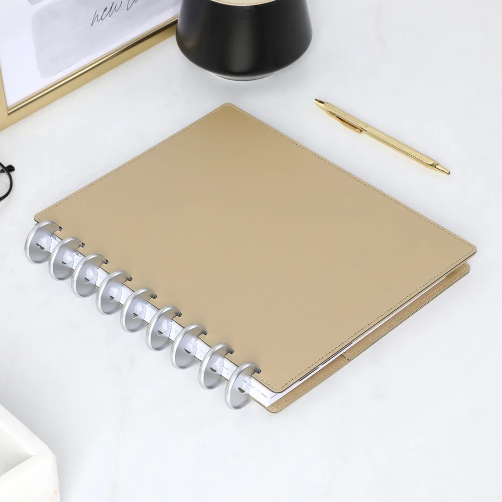 DELUXE Snap In Classic Planner Cover - Gold