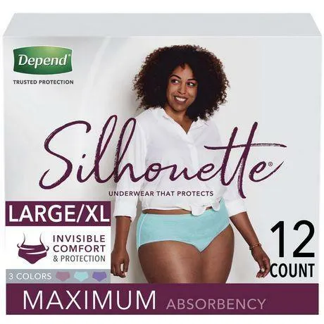 Depends Silhouette Underwear for Women