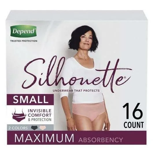 Depends Silhouette Underwear for Women