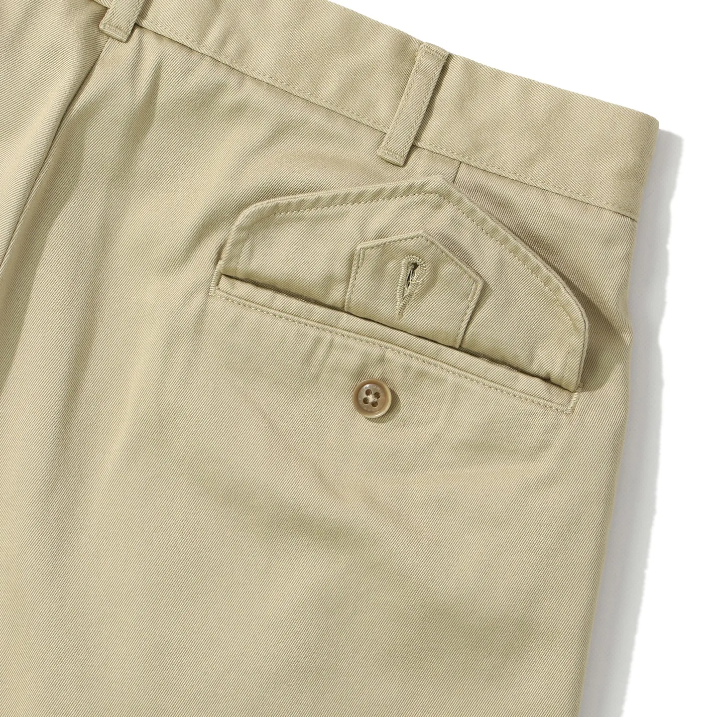 Double Pleat Chino Pants