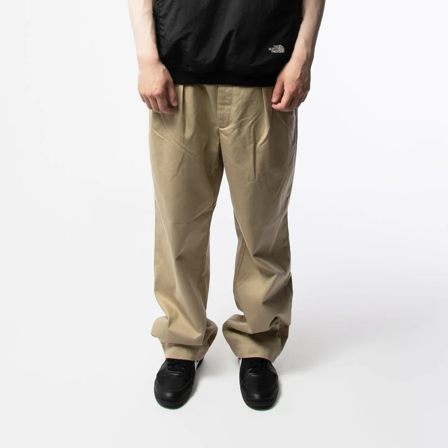 Double Pleat Chino Pants