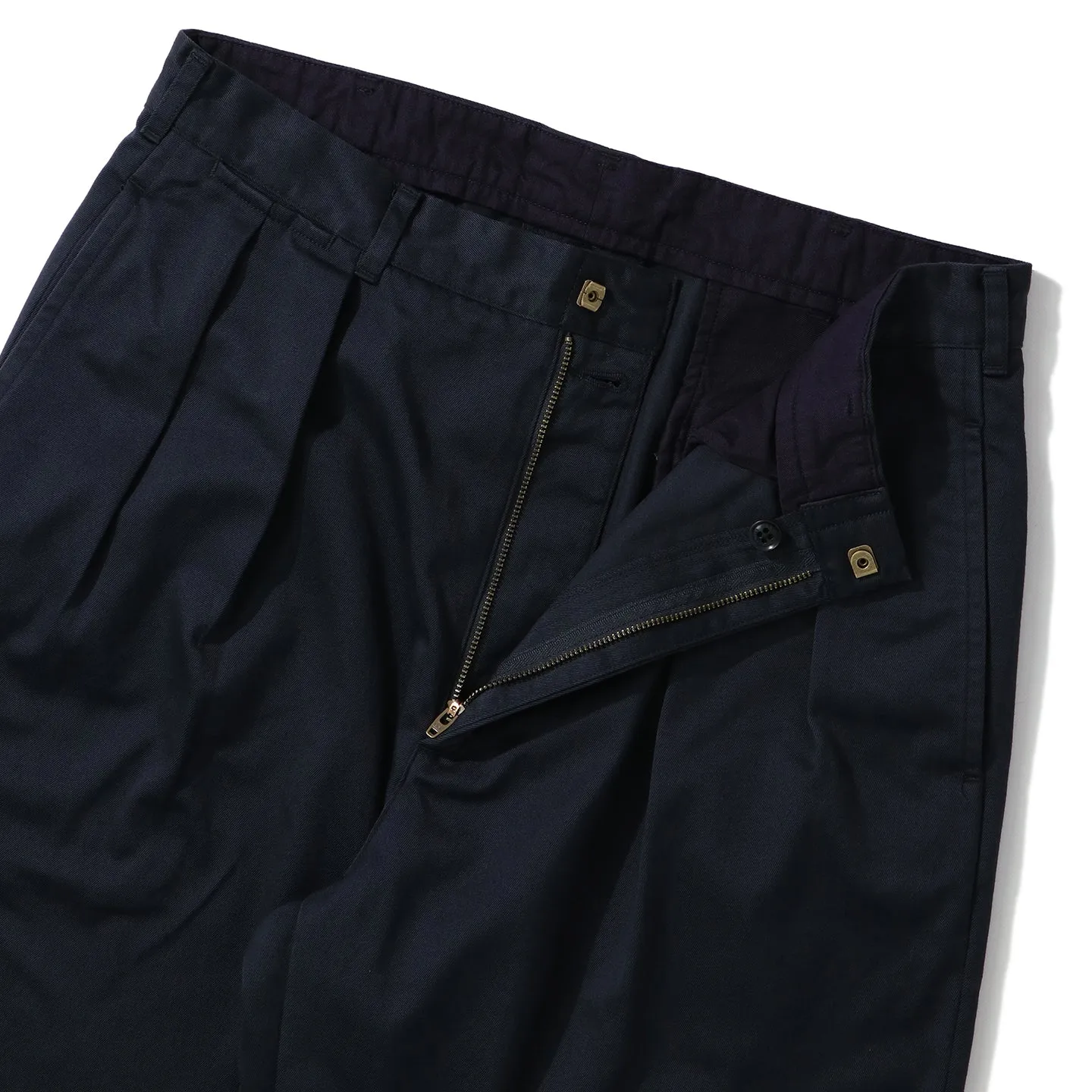 Double Pleat Chino Pants