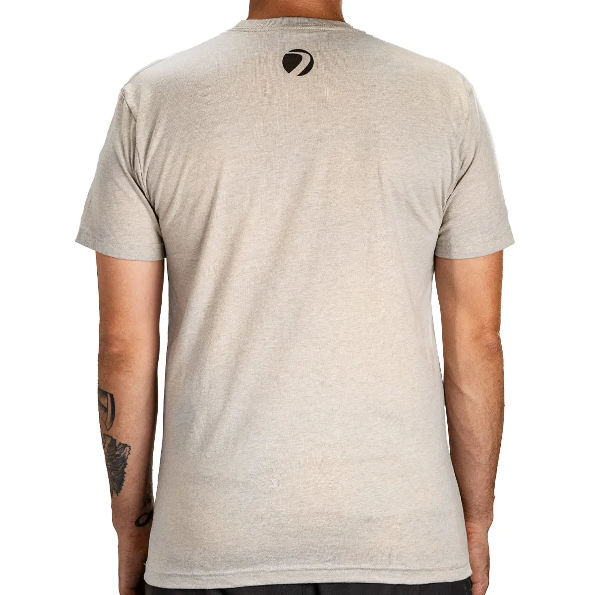 Dye Logo Solid Shirt - Tan