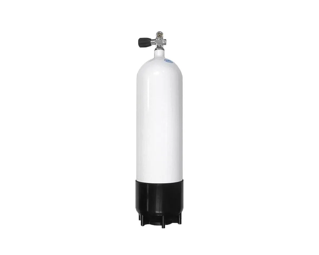 Faber 12L Steel Tank DIN / Yoke Valve