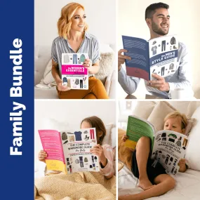 Family Bundle of Style Guide Books (Moms'   Dads'   Kids' Guides) - Save 40%