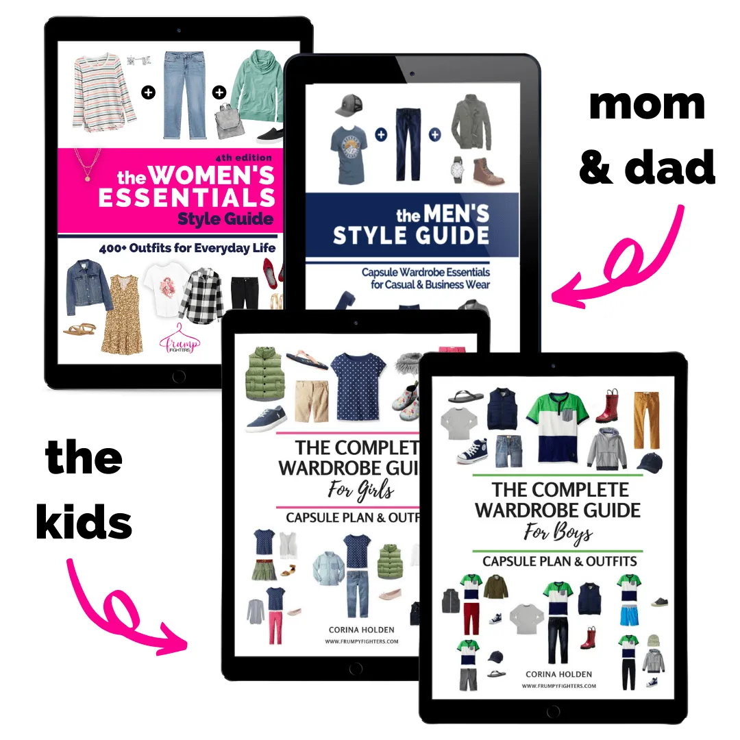 Family Bundle of Style Guide Books (Moms'   Dads'   Kids' Guides) - Save 40%