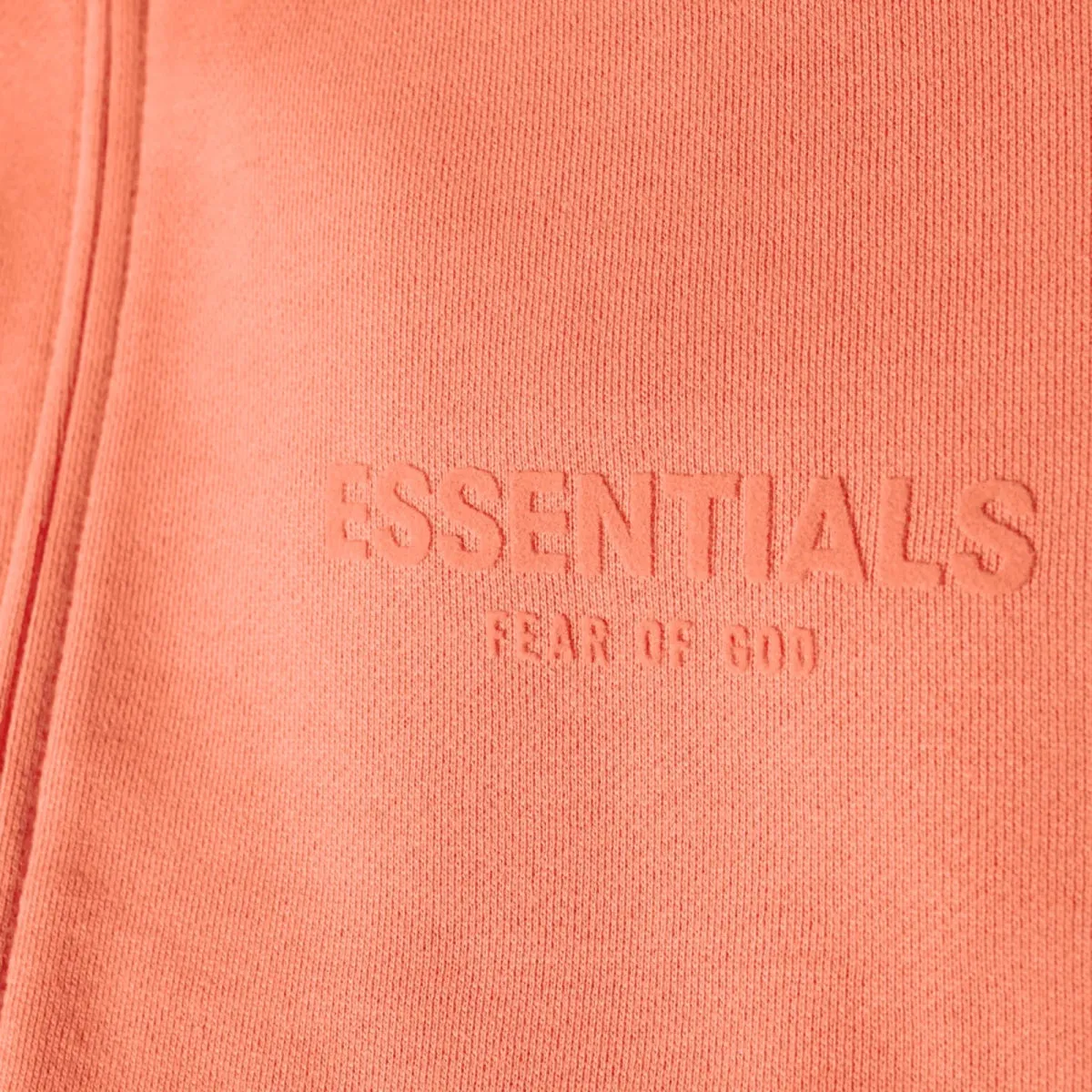 Fear of God Essentials Full-zip jacket Coral