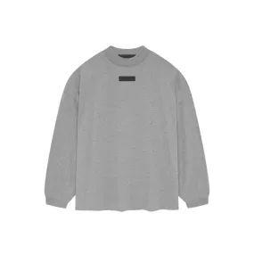 Fear of God Essentials L/S Tee Dark Heather Oatmeal