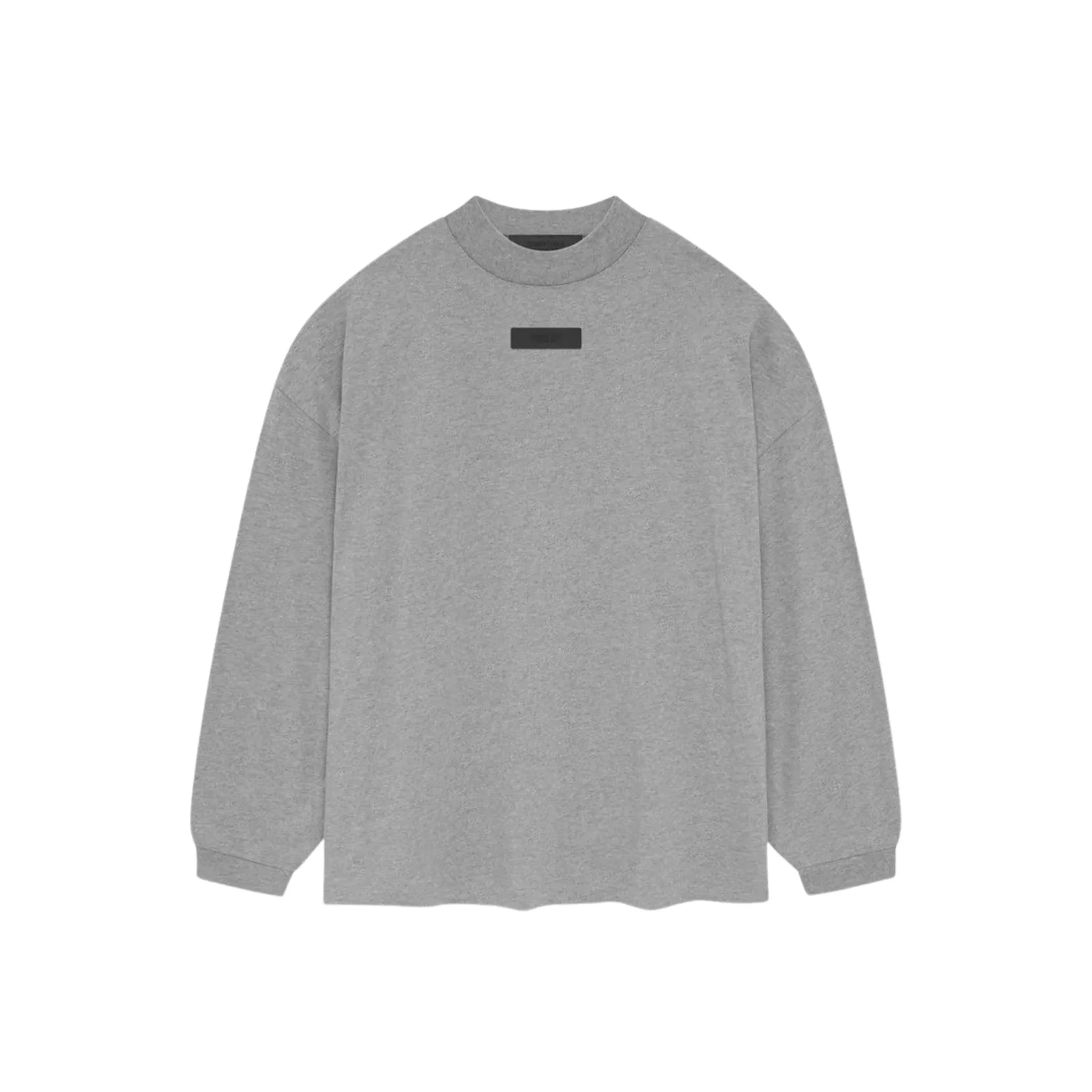 Fear of God Essentials L/S Tee Dark Heather Oatmeal