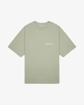 FOG ESSENTIALS SS22 CHEST LOGO SEAFOAM TEE