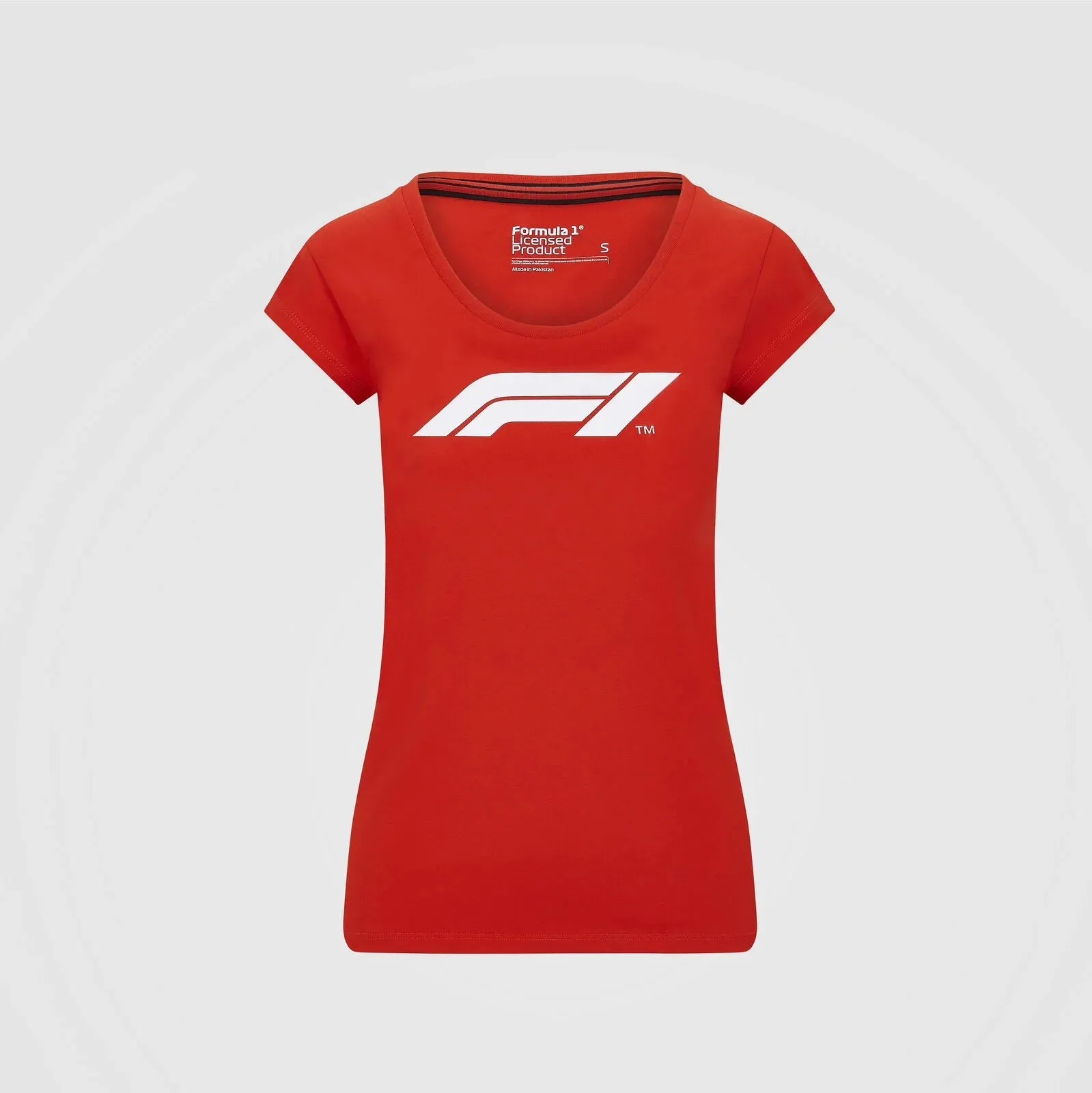 Formula 1 Tech Collection F1 Women's Puma Essentials Logo T-Shirt - Black/Red