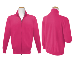 Full Zip Jumper - Magenta