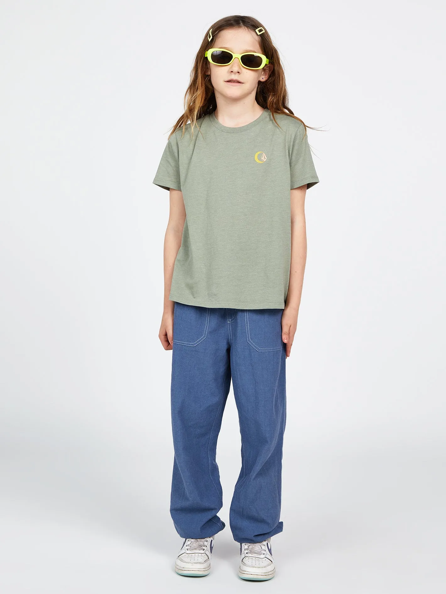 Girls Last Party Short Sleeve Tee - Light Army