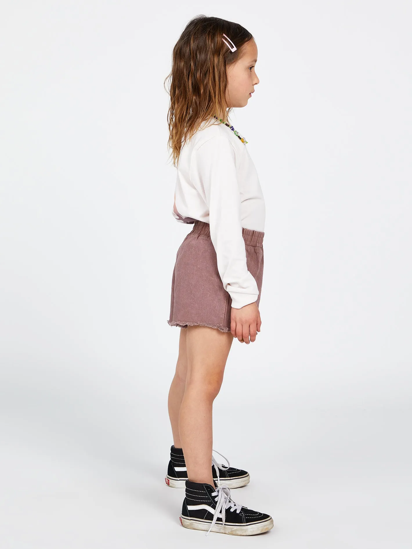 Girls Strutin Stone Shorts - Raisin