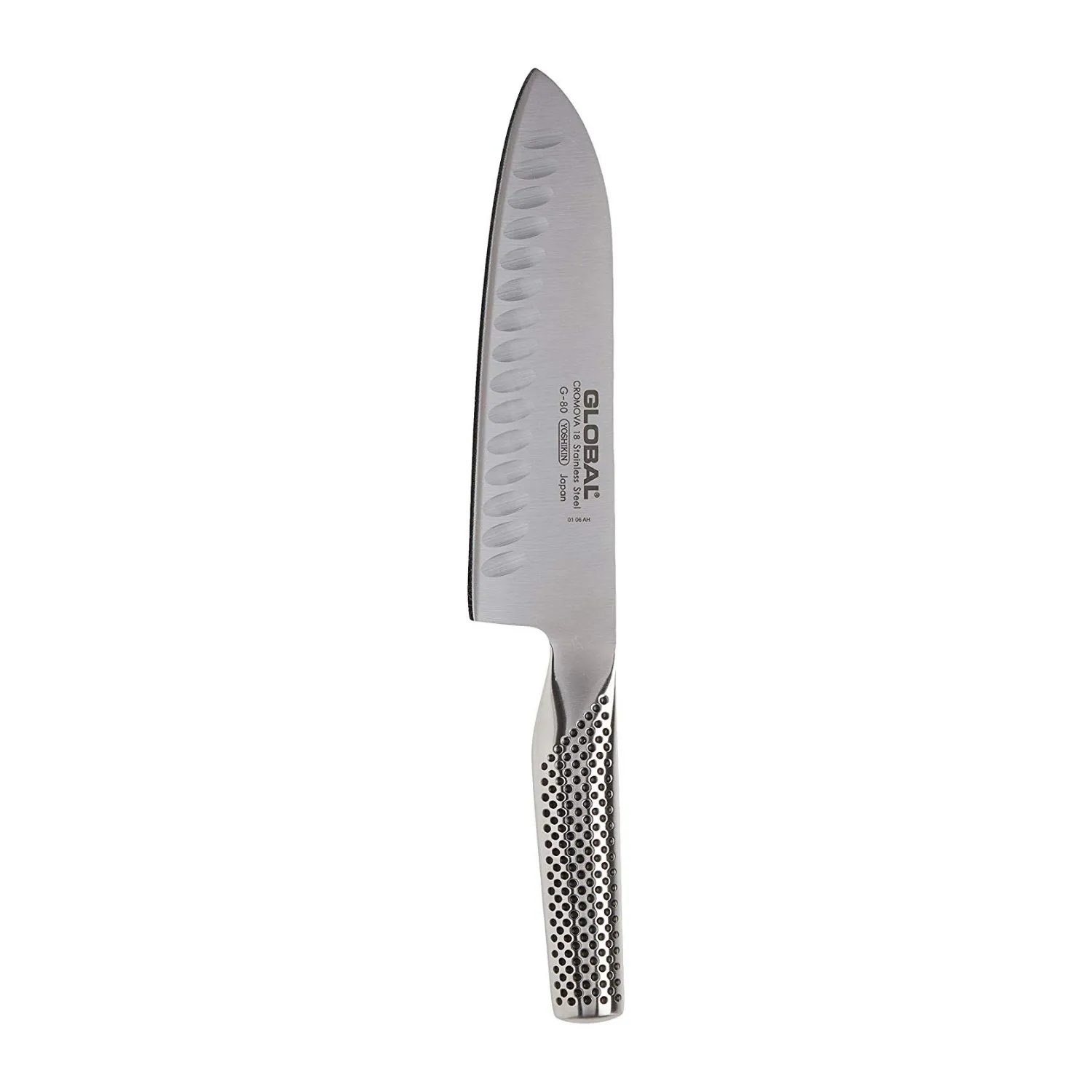 Global 18 cm Santoku Fluted Knife