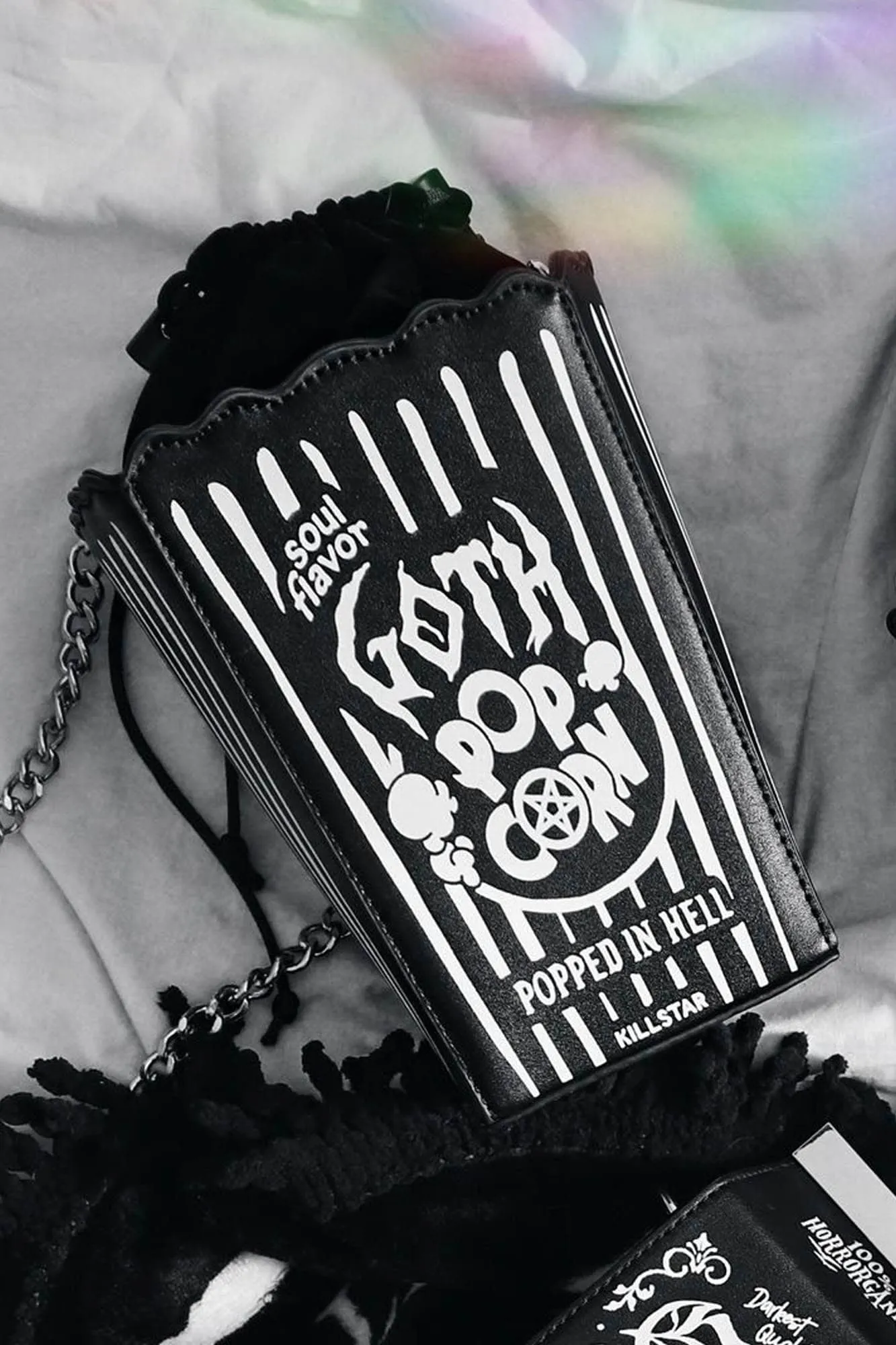 Goth Popcorn Handbag