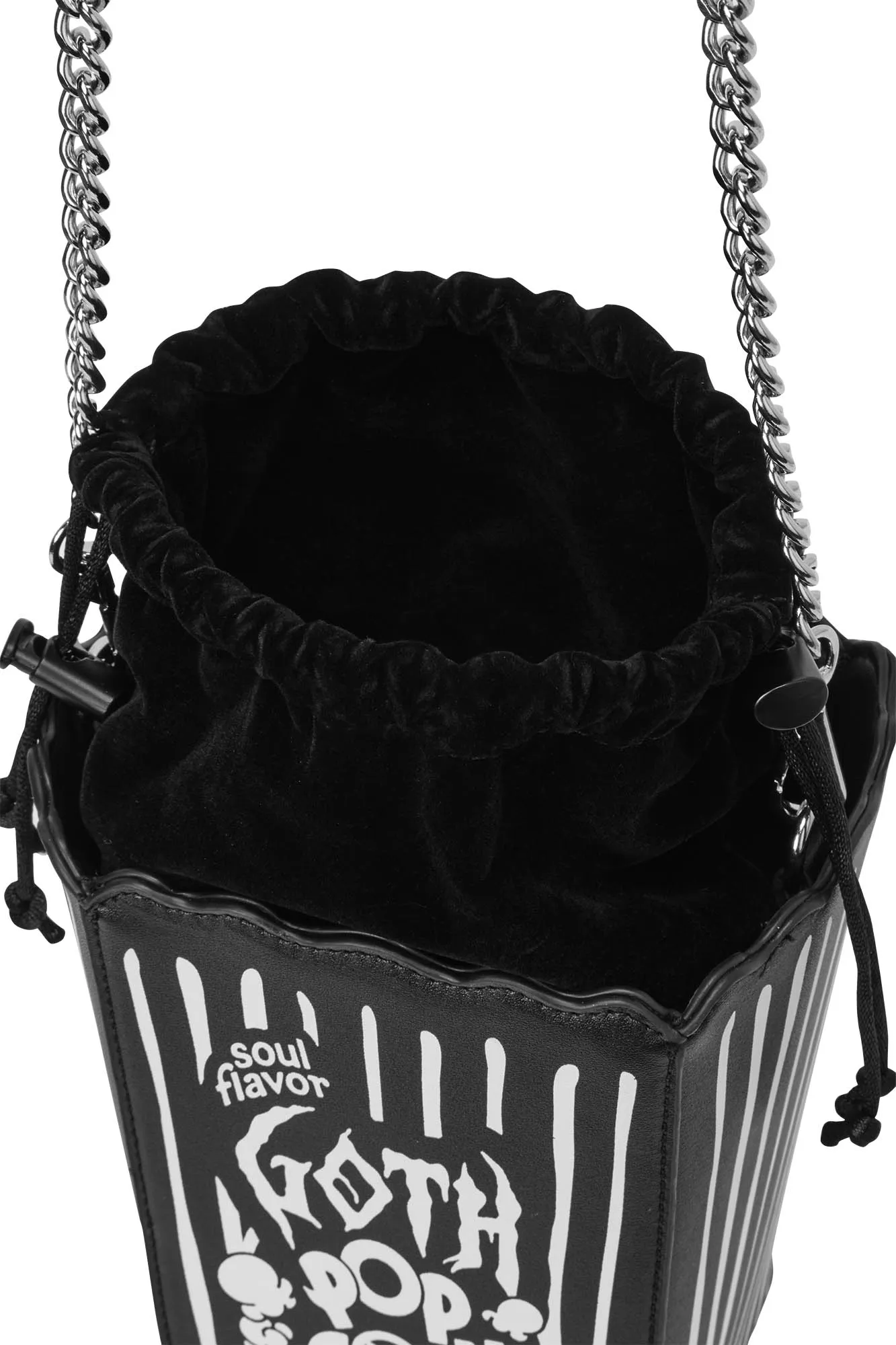 Goth Popcorn Handbag