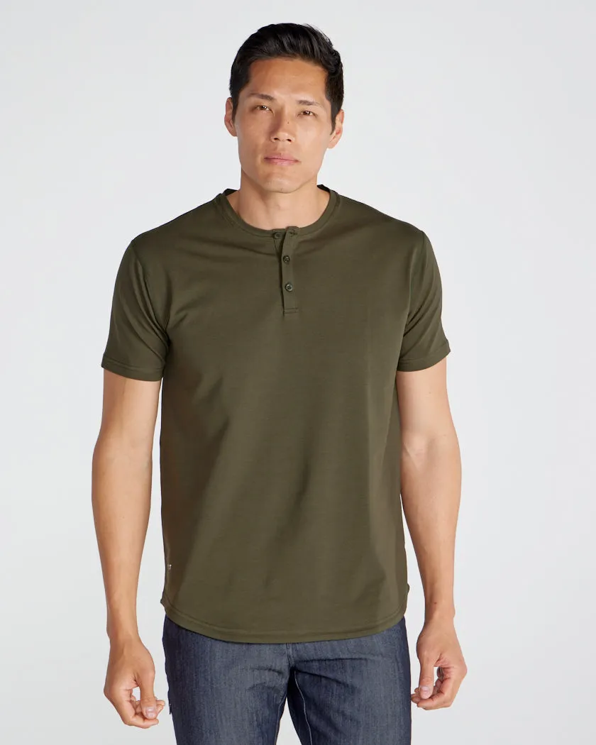 Henley Drop-Cut: LUX (Size XXXL)