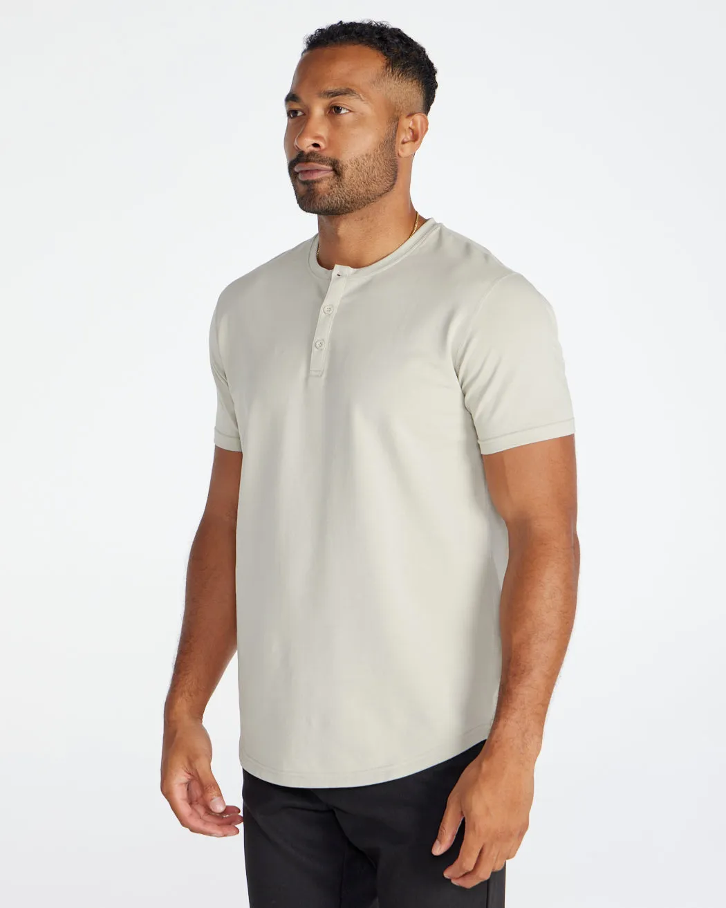 Henley Drop-Cut: LUX (Size XXXL)