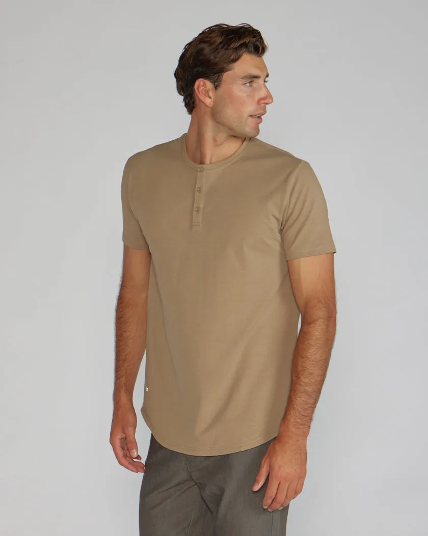 Henley Drop-Cut: LUX (Size XXXL)