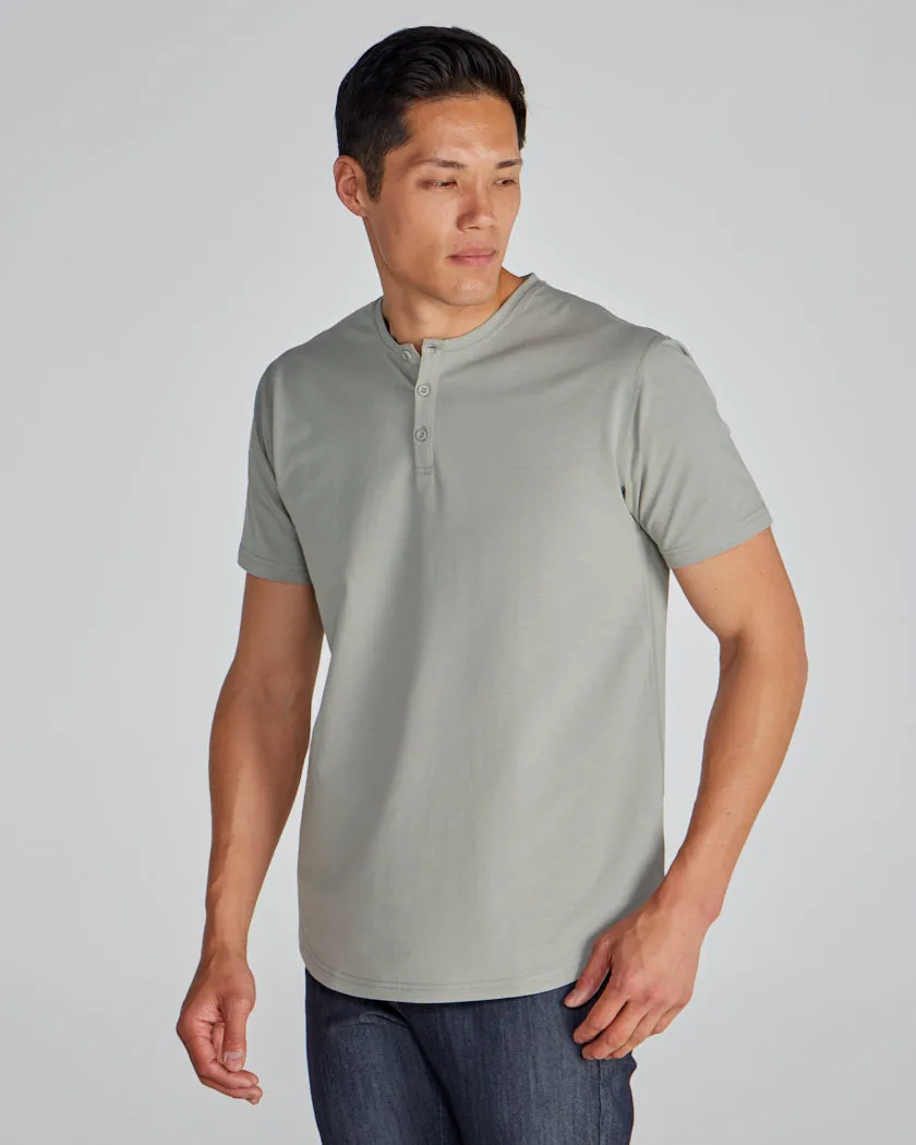 Henley Drop-Cut: LUX (Size XXXL)