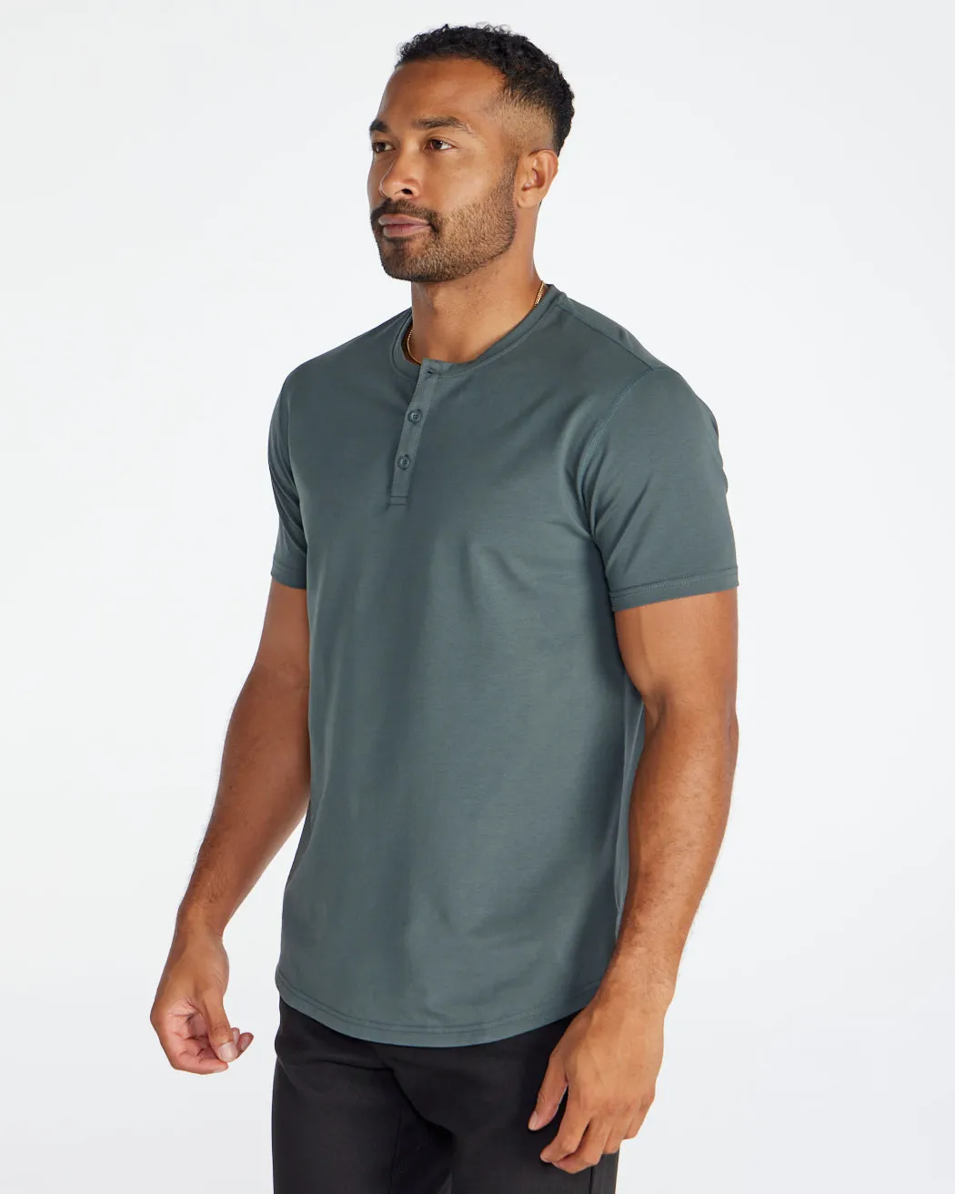 Henley Drop-Cut: LUX (Size XXXL)