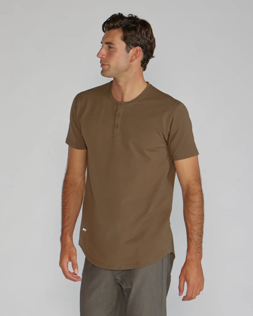 Henley Drop-Cut: LUX (Size XXXL)