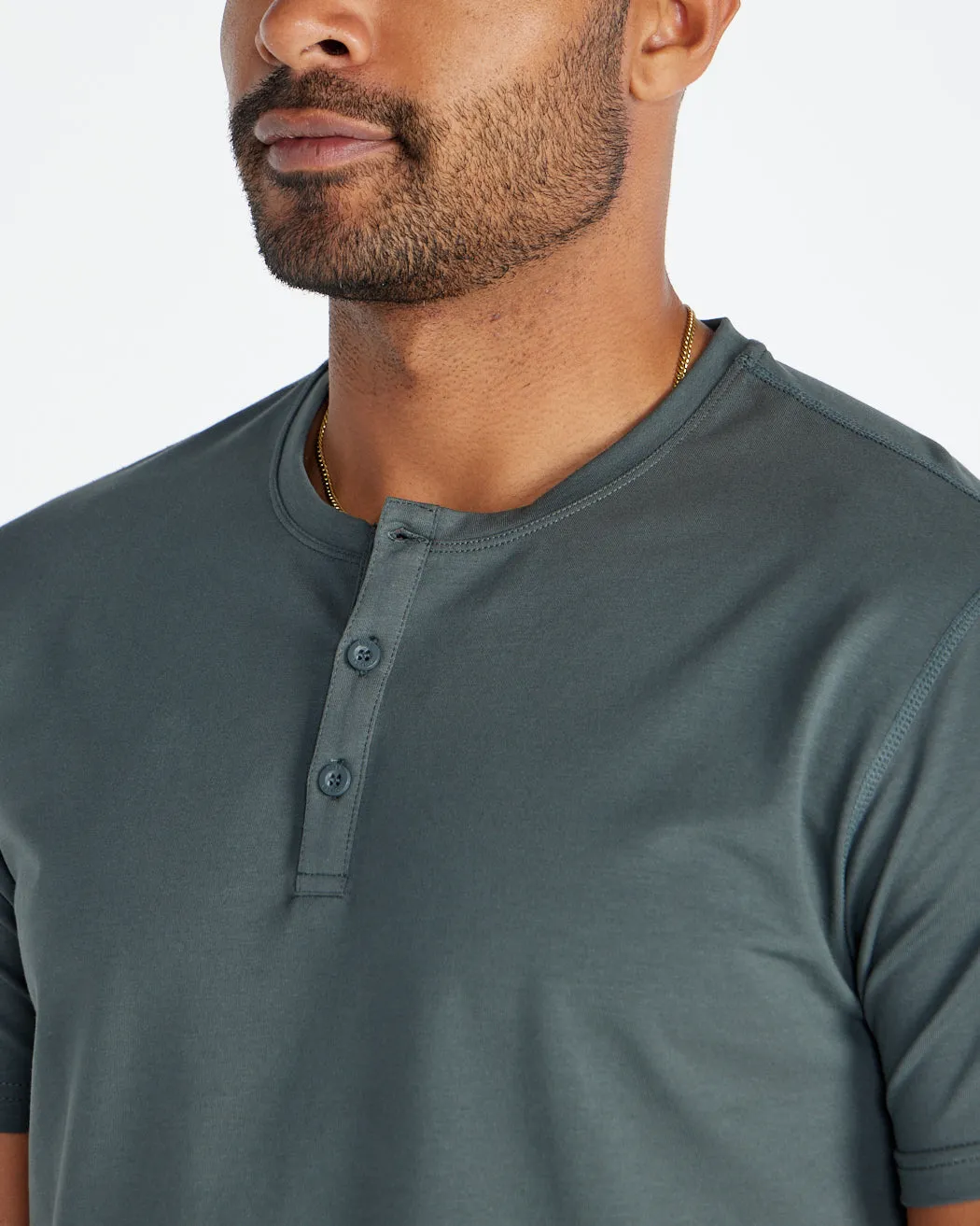 Henley Drop-Cut: LUX (Size XXXL)