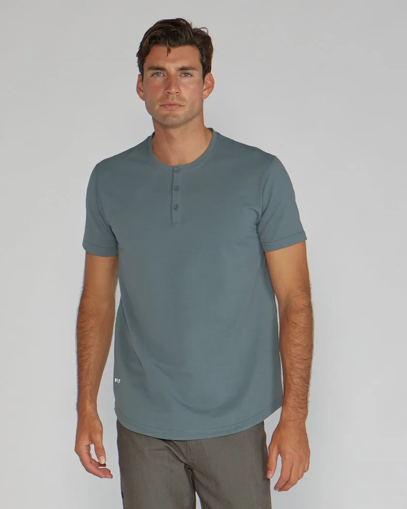 Henley Drop-Cut: LUX (Size XXXL)