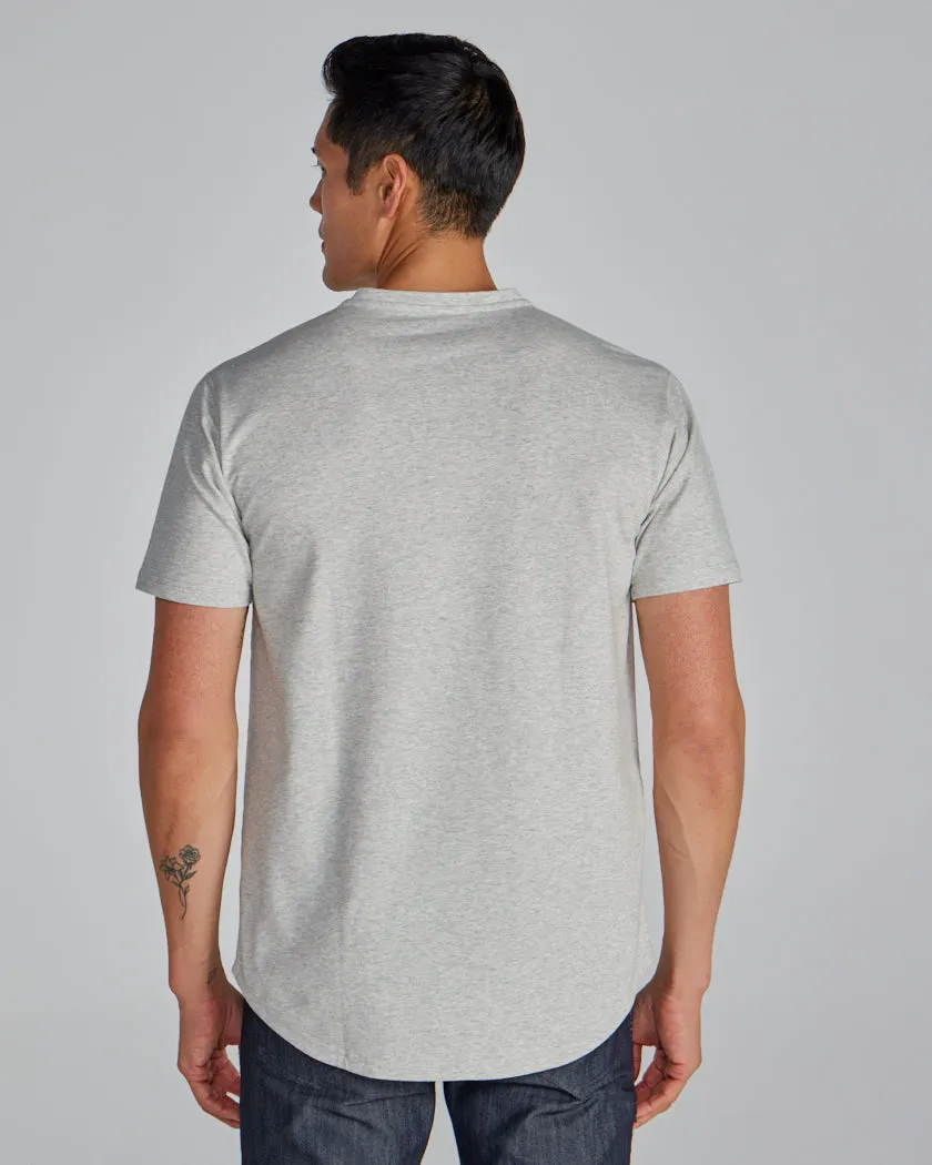 Henley Drop-Cut: LUX (Size XXXL)