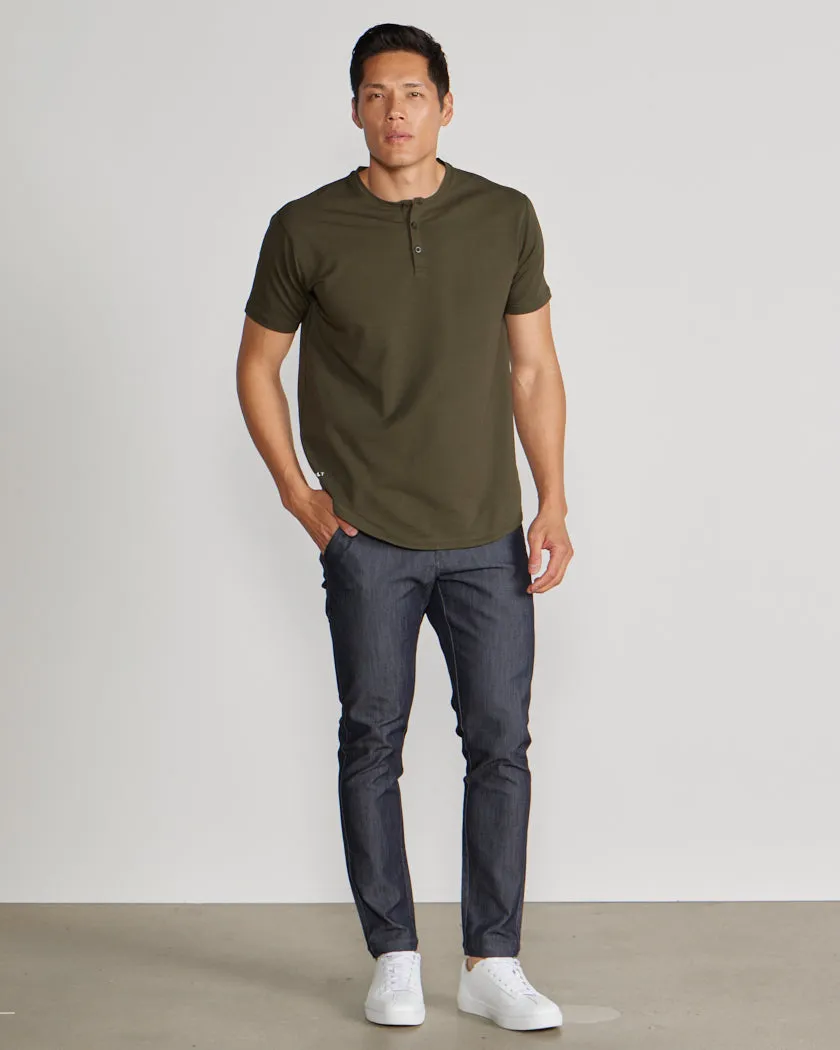 Henley Drop-Cut: LUX (Size XXXL)