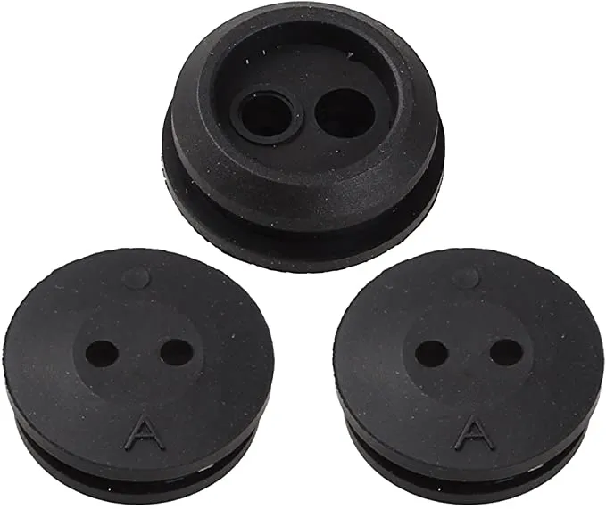 Hipa 7/8 (23mm) 2-Hole Fuel Tank Grommet for Homelite 560878002 Toro 51944 51945 51954 51955 51974 51975 Shindaiwa Kawasaki MTD Ryobi Trimmer 5 Pack