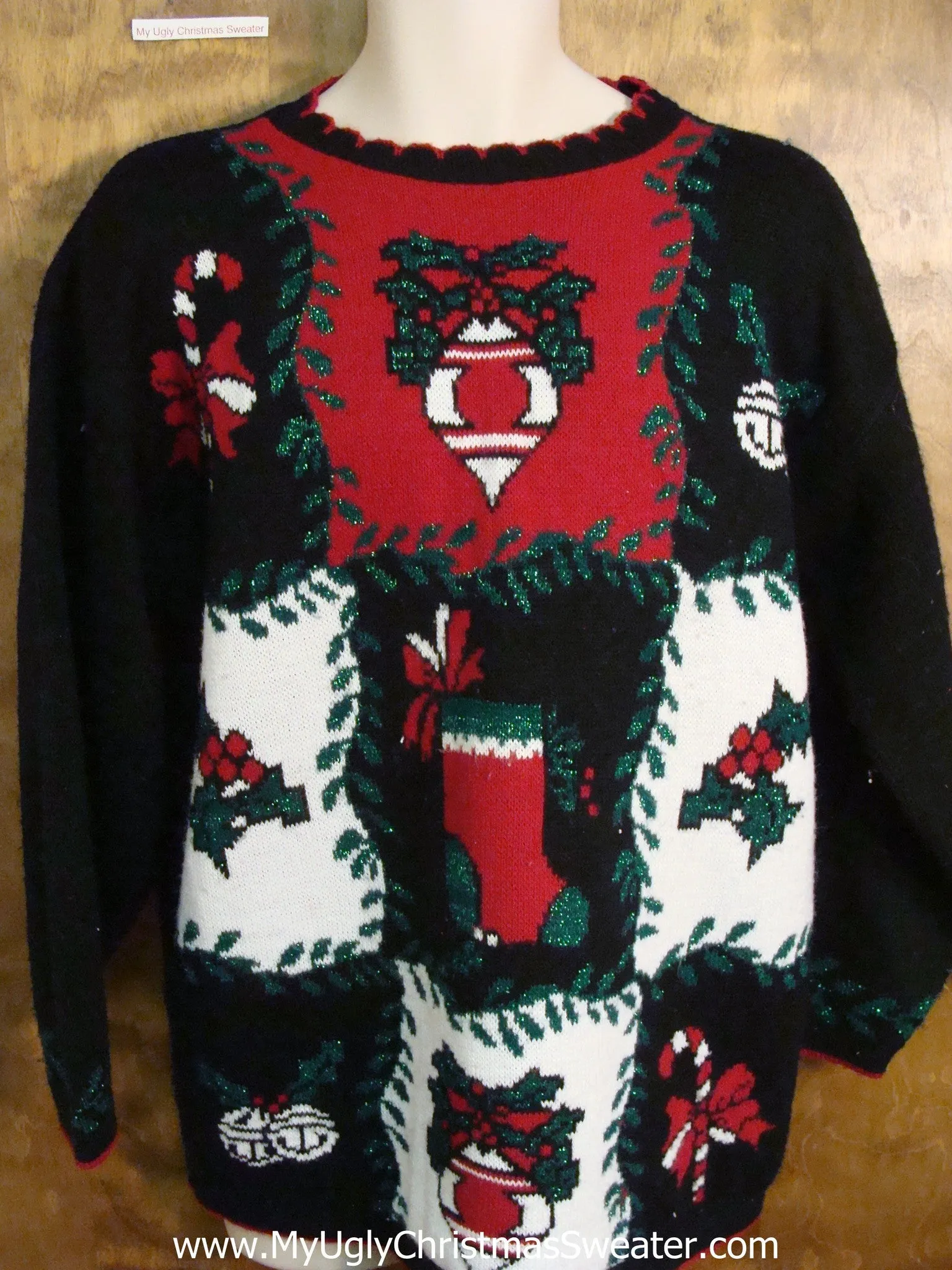 Horrible 80s Funny Christmas Sweater