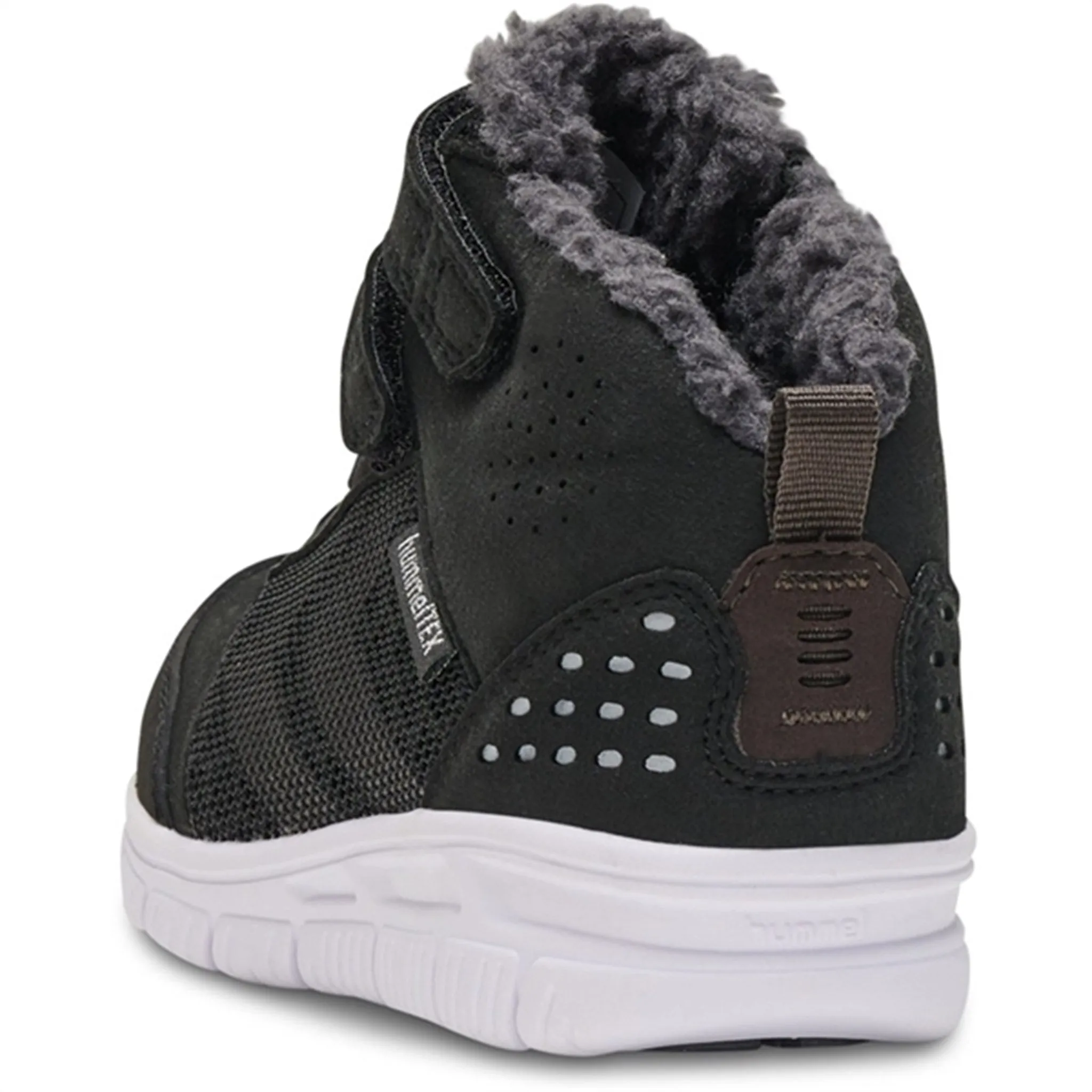 Hummel Crosslite Winter Mid Tex Jr Winter Boots Black