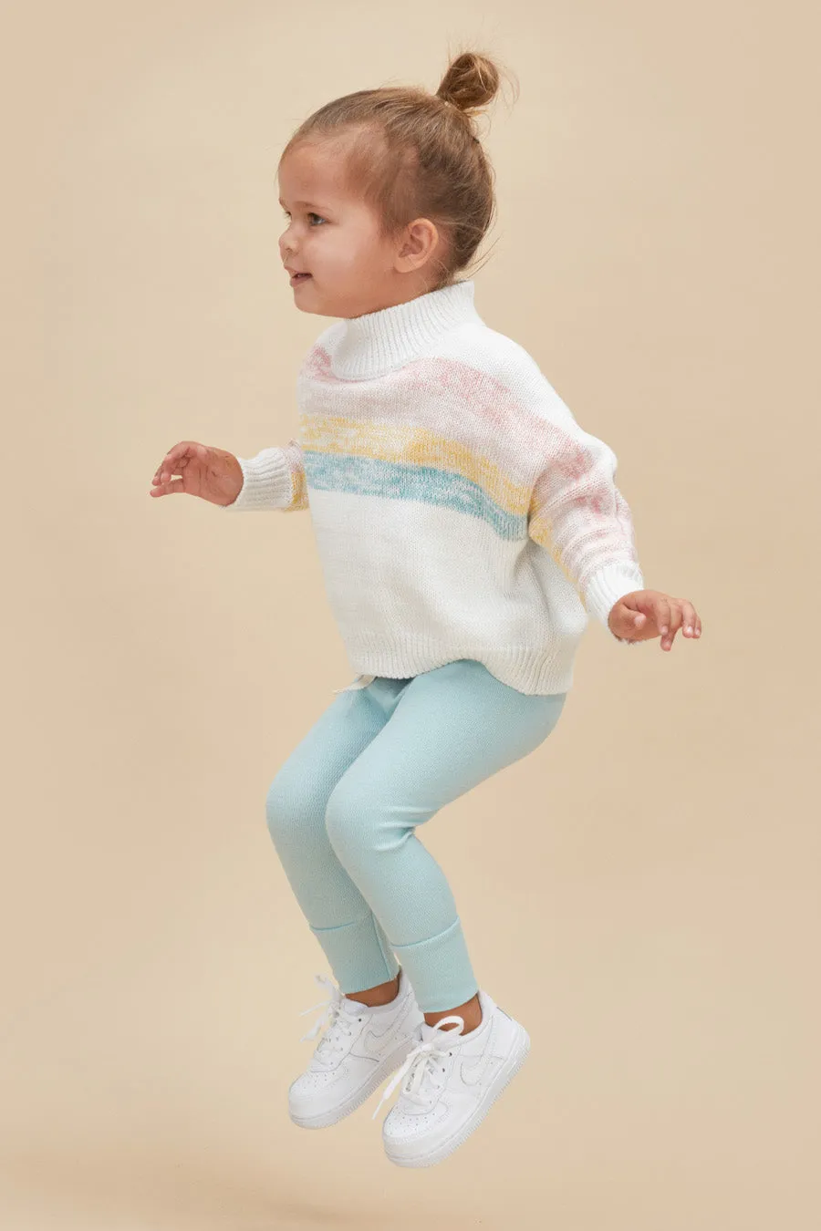 Huxbaby Over The Rainbow Girls Sweater (Size 3 left)