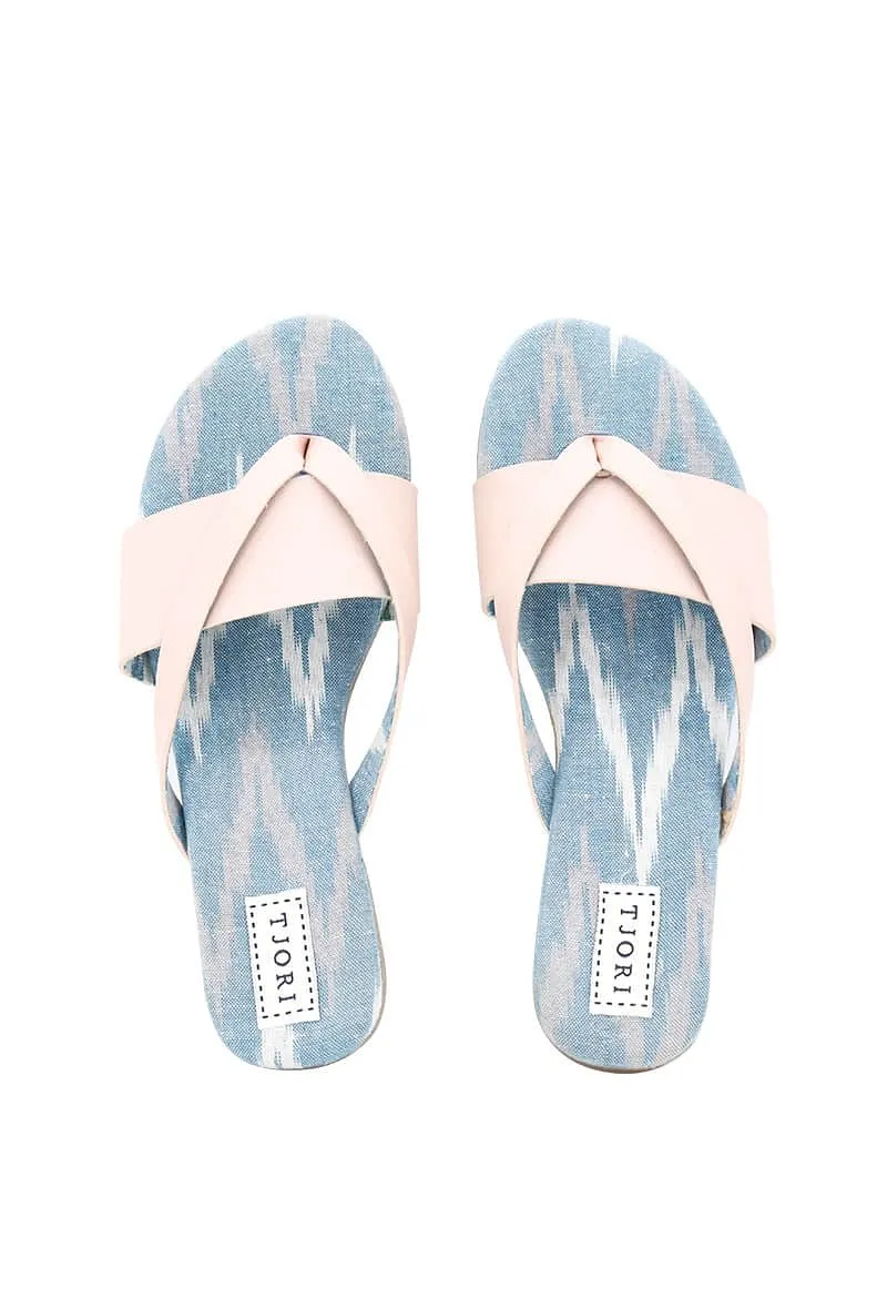 Ikkat Sunny Pink Ikat Slippers