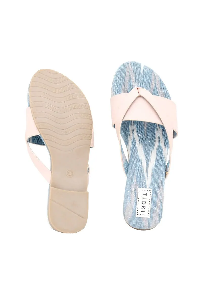 Ikkat Sunny Pink Ikat Slippers