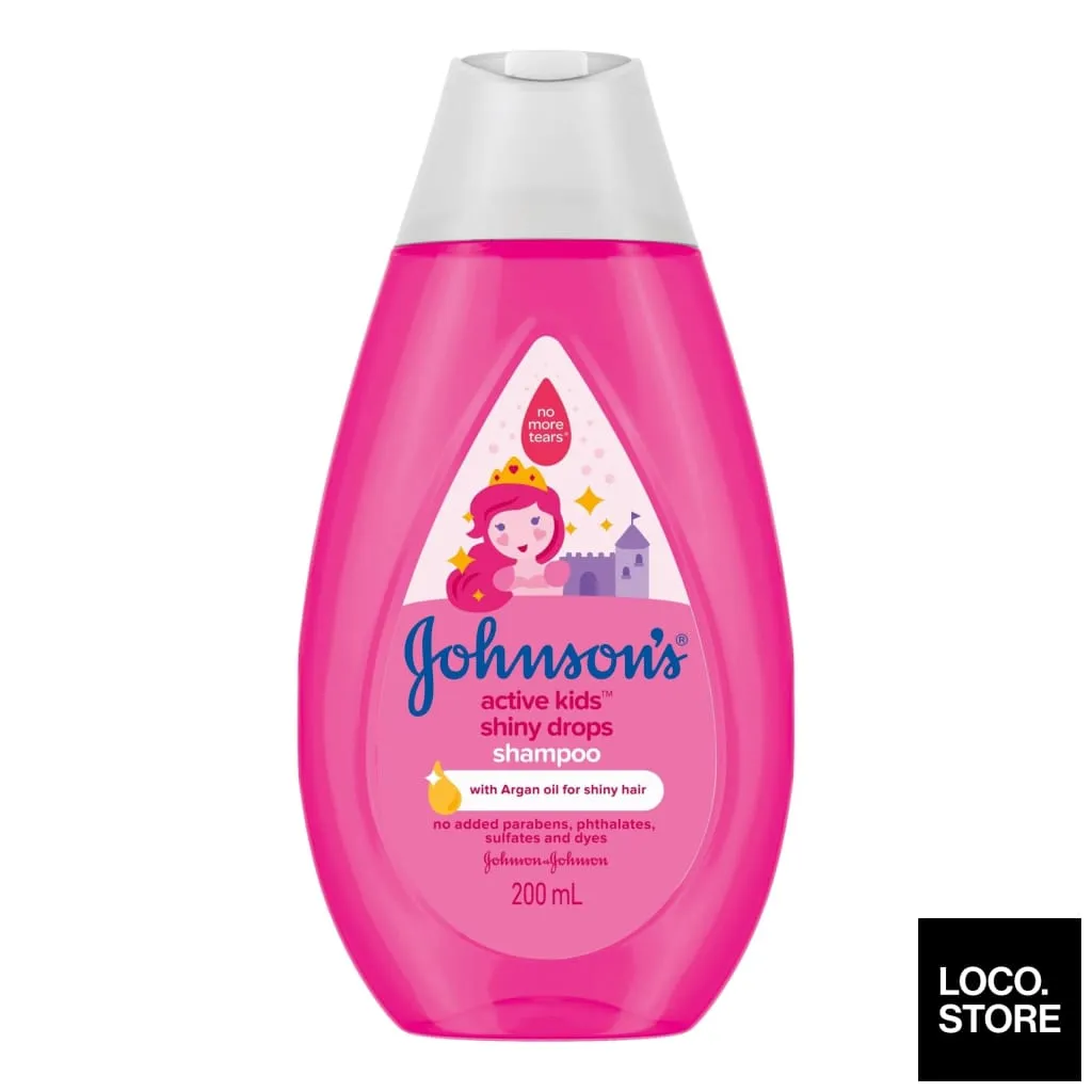 Johnsons Active Kids Shiny Drops Shampoo 200ml