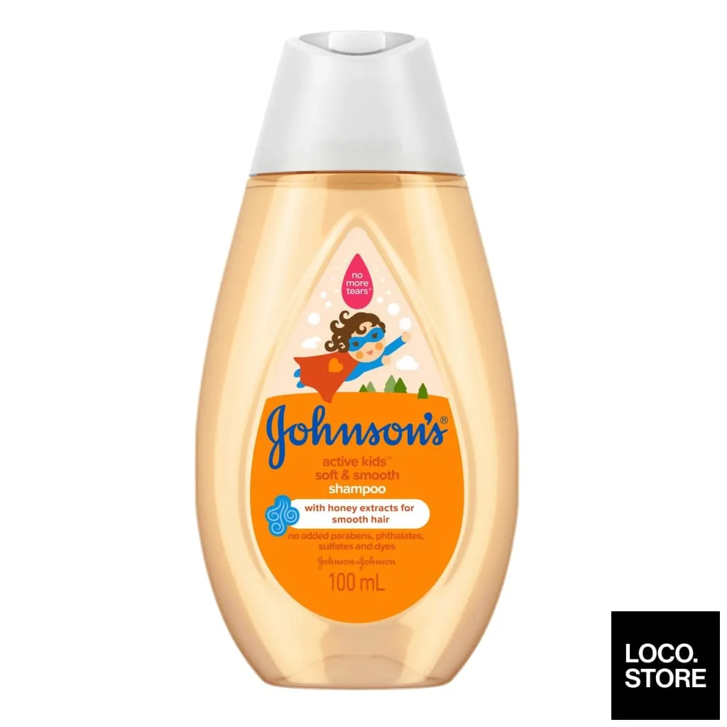 Johnsons Active Kids Soft & Smooth Shampoo 100ml