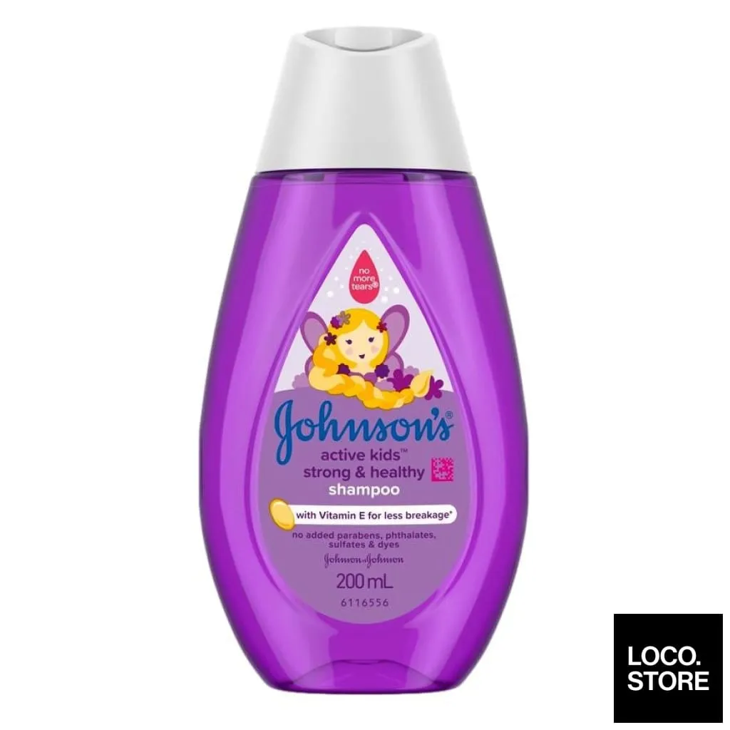 Johnsons Active Kids Strong & Healthy Shampoo 200ml