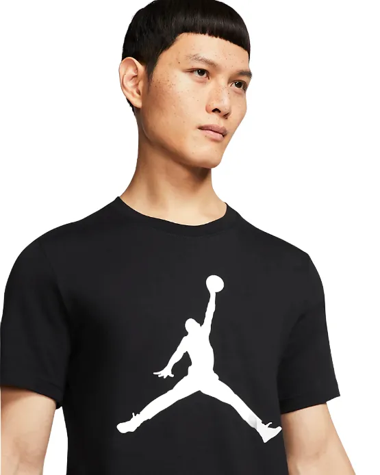 Jordan maglietta manica corta da uomo Jumpman CJ0921 011 nero bianco